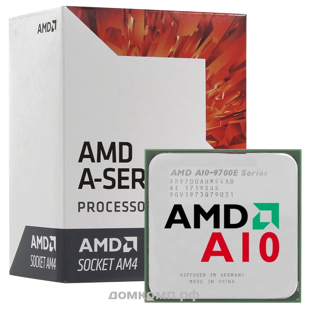 Игровой Процессор AMD A10 9700E BOX с надежным разгоном для всех. Низкая  цена в домкомп.рф